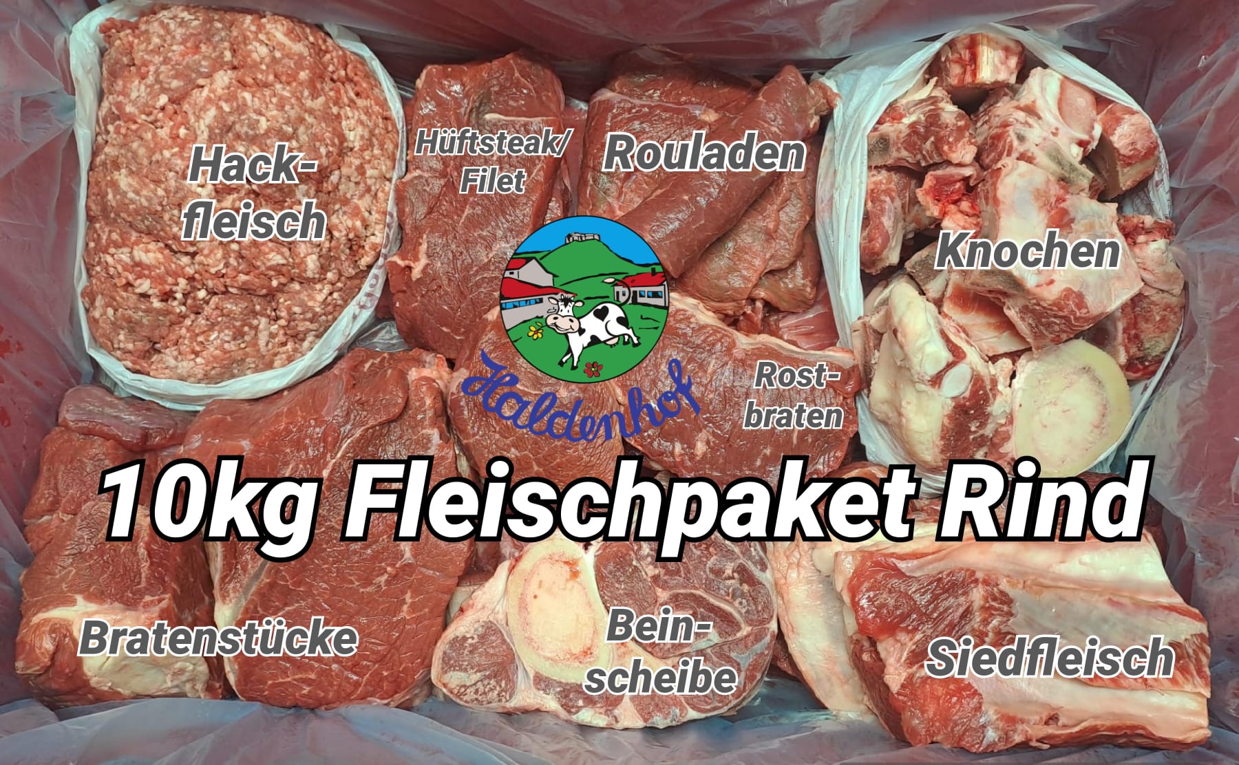 Fleischpaket Rind 